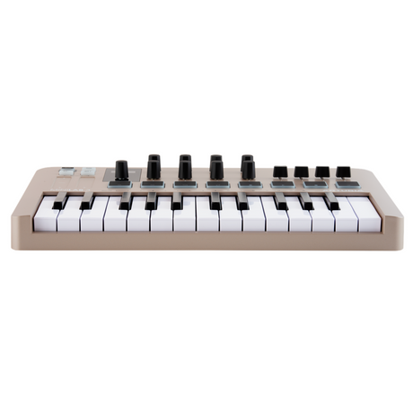 Arturia MiniLab 3 Champagne – Compact USB/MIDI keyboard 25 toetsen en OLED-display