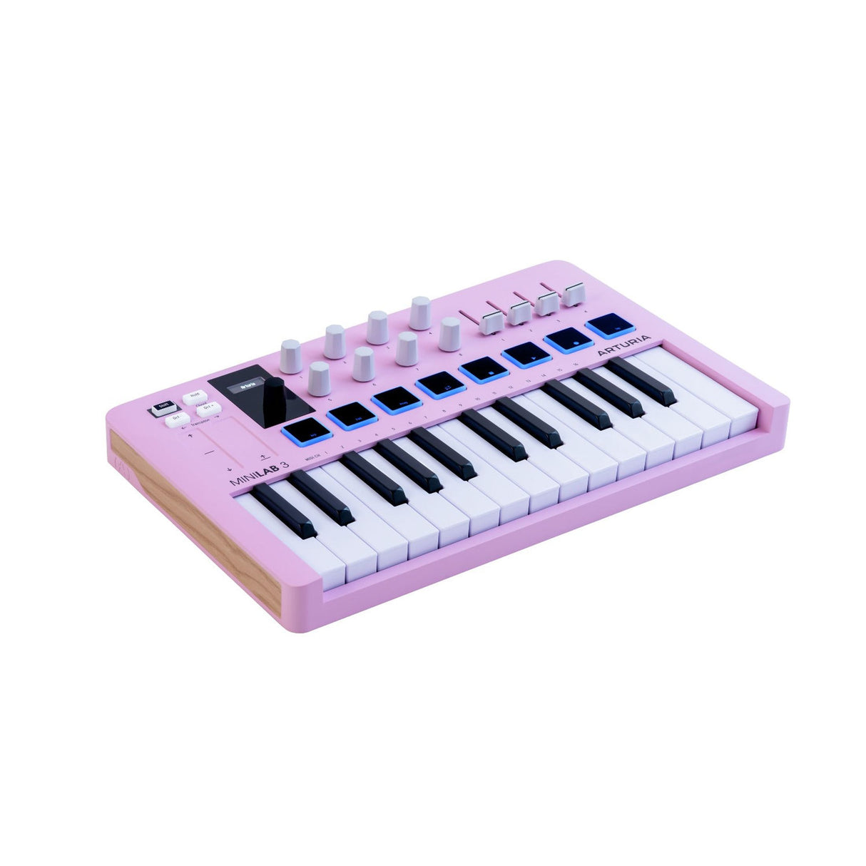 Arturia MiniLab 3 Rose Quartz 25-Tasten MIDI-Controller mit Pads und USB-C