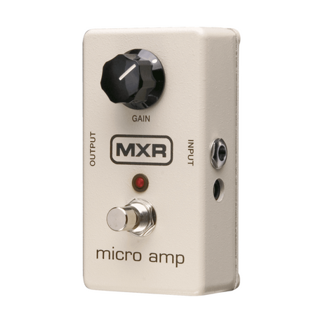 MXR M133 Micro Amp – Analoge Boost Pedaal Gain-regeling en True Bypass