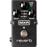 MXR M300 Reverb – Zwart, 6 Studio-kwaliteit Reverbtypes