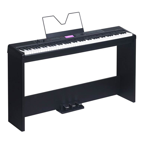 Medeli SP-A500/BK digitale piano met ST450 standaard