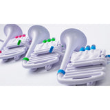 NUVO jHorn wit-groen kinder blaasinstrument in Bb lichtgewicht met draaiventielen