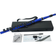 NUVO SF300FBL Student Flute 2.0 – C-stemming, 255 g, Special Blue, incl. blokfluitkopstuk en etui