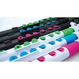 NUVO TooT 2.0 zwart-roze kinder dwarsfluit blokfluit alternatief met kleppen en Firstnote