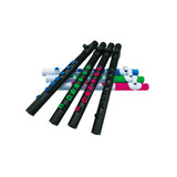 NUVO TooT 2.0 wit-roze kinder dwarsfluit blokfluit alternatief met kleppen en Firstnote