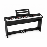 NUX NPK-10 digitale stage piano zwart met NPS1 standaard, 88 toetsen