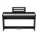 NUX NPK-200 Digital Stage Piano Set met NPS-2 standaard, 88 toetsen en kruk