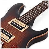 PRS SE Custom 24 Black Gold Burst E-Gitarre mit Flame Maple Top inkl. Gigbag