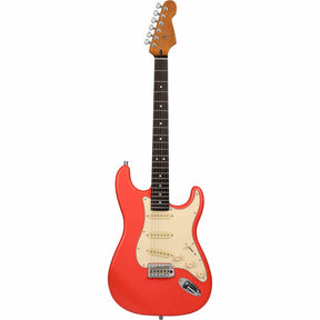 Patina PS-3 FRD S-Style SSS - Aged Fiesta Red Nitro