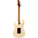 Patina PS-3 OW S-style Elektrische Gitaar SSS Alnico V Nitro Paulownia Body Roasted Maple Hals Olympic White