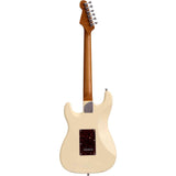 Patina PS-4 OW S-style Elektrische Gitaar HSS Alnico V Nitro Paulownia Body Roasted Maple Hals Olympic White