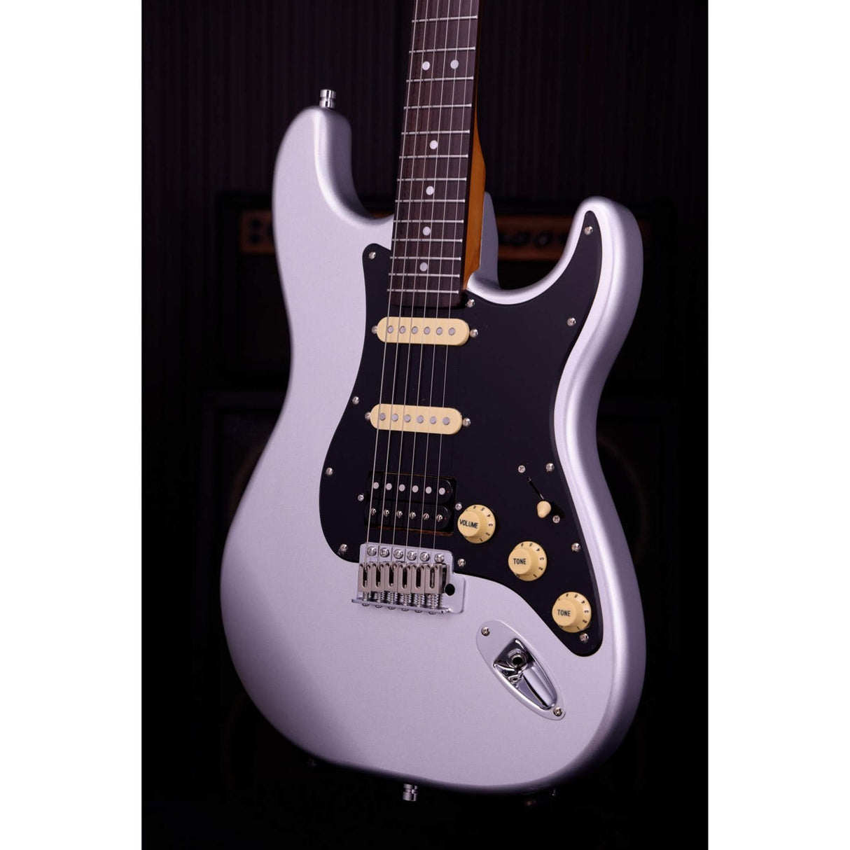 Patina PS-4 SL S-Style HSS - Silver Metallic Nitro