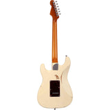 Patina PS-7 OW R S-style Elektrische Gitaar HSS Alnico V Nitro Relic Paulownia Body Roasted Maple Hals Olympic White
