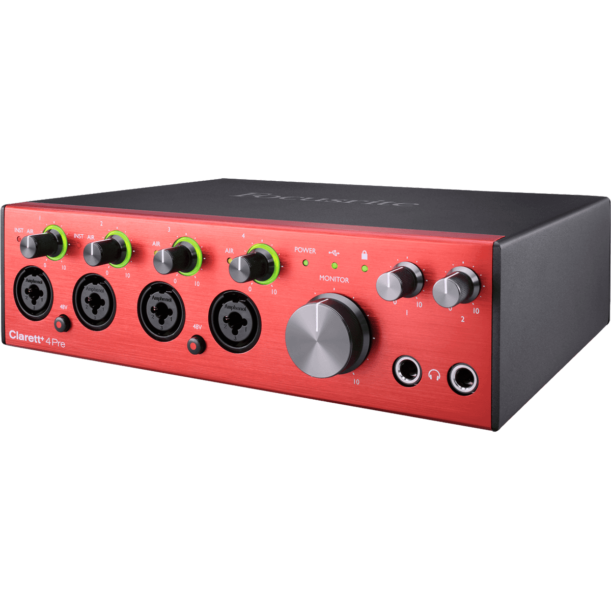 Focusrite Clarett+ 4Pre – Premium Audio Interface