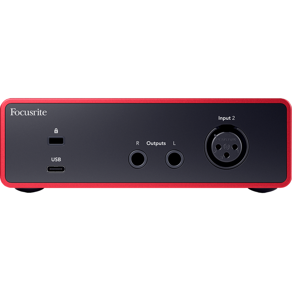 Focusrite Scarlett 4 Solo – Professionele USB-C Audio Interface 24-bit / 192 kHz