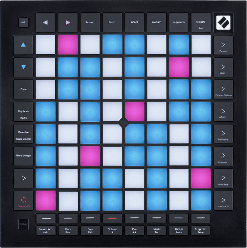 Novation Launchpad Pro MK3 – Grid Controller met 64 RGB Pads, Sequencer en Ableton Integratie