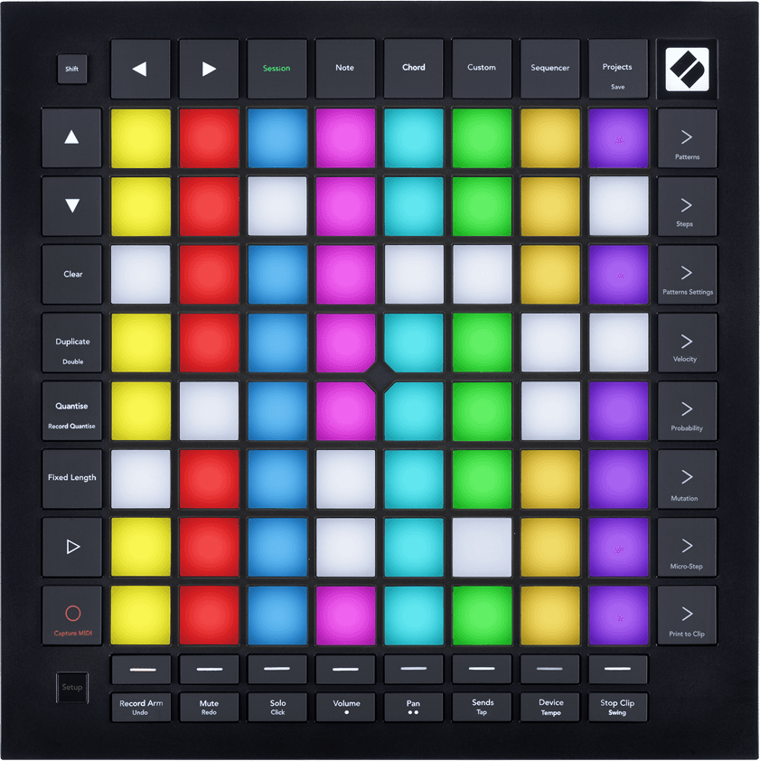 Novation Launchpad Pro MK3 – Grid Controller met 64 RGB Pads, Sequencer en Ableton Integratie