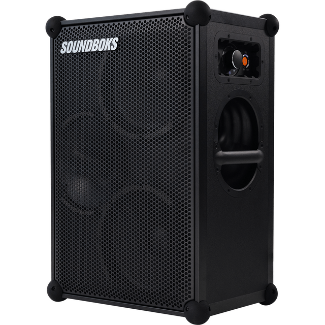 Soundboks 4 Zwart – Draagbare Outdoor Bluetooth Speaker met 40 Uur Accuduur