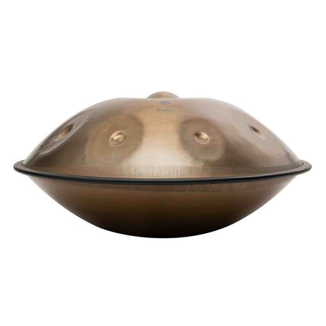 Sela SE 202 Stainless Steel Handpan D Amara 440 Hz goud handgemaakt met gevoerde draagtas