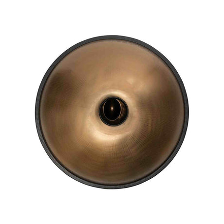 Sela SE 202 Stainless Steel Handpan D Amara 440 Hz goud handgemaakt met gevoerde draagtas