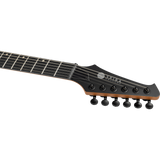 Spira Guitars S-400 MBK Satin Black elektrische gitaar