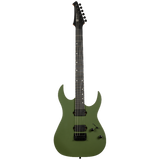 Spira Guitars S-400 MGR Satin Dark Green elektrische gitaar