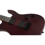 Spira Guitars S-400 MWR Satin Wine red elektrische gitaar