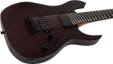 Spira Guitars S-407 MWR Satin Wine red elektrische gitaar