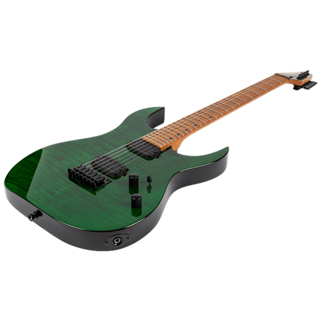 Spira Guitars S-450 TGR Transparent Green elektrische gitaar
