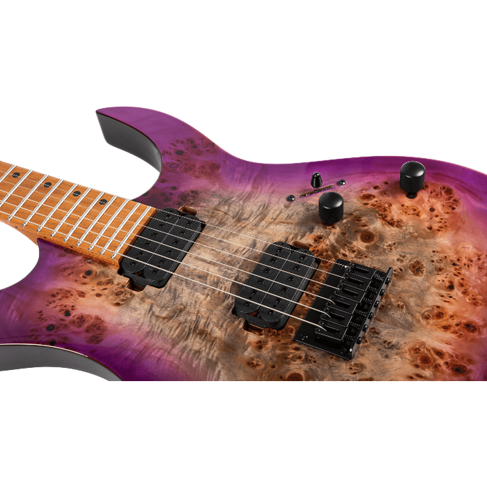 Spira Guitars S-450 TPP Transparent purple elektrische gitaar