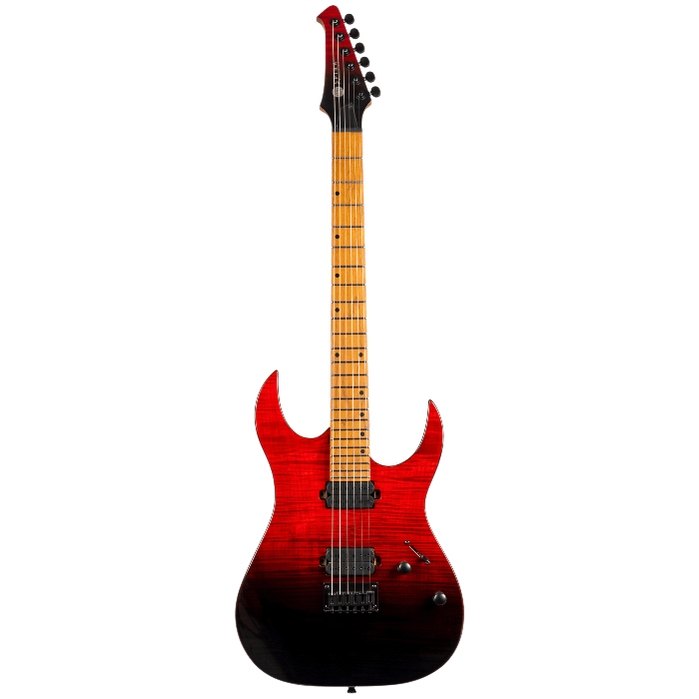 Spira Guitars S-450 TRD Transparent Red elektrische gitaar