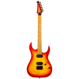Spira Guitars S-500 QFB Fireburst elektrische gitaar