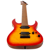 Spira Guitars S-507 QFB Fireburst elektrische gitaar ST model