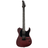 Spira Guitars T-400 MWR Satin Wine red elektrische gitaar