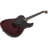 Spira Guitars T-400 MWR Satin Wine red elektrische gitaar