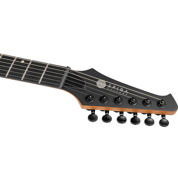 Spira Guitars T-400 MWR Satin Wine red elektrische gitaar