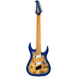Spira S-457 TBL Multiscale 7-snarige Gitaar - Blue Green Burst