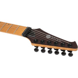 Spira S-600 AGY Elektrische Gitaar Swamp Ash Dark Grey met Stainless Steel Frets