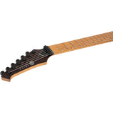 Spira S-600 AGY Elektrische Gitaar Swamp Ash Dark Grey met Stainless Steel Frets