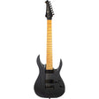 Spira S-607 ABK 7-snarige Elektrische Gitaar Swamp Ash Black met Stainless Steel Frets