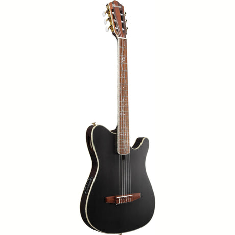 Ibanez TOD10N TKF Tim Henson Signature elektro-akoestische gitaar Transparent Black Flat
