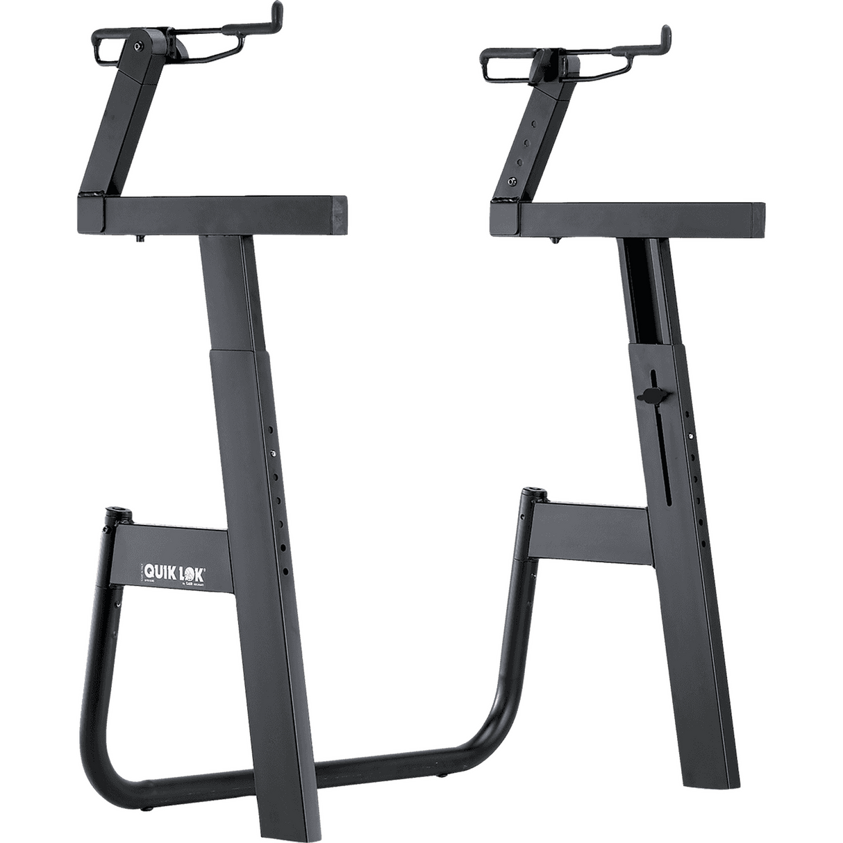 QUIKLOK M2 Tweede Klaviersteun – Voor M91 Keyboardstandaard, Verstelbaar, Zwart