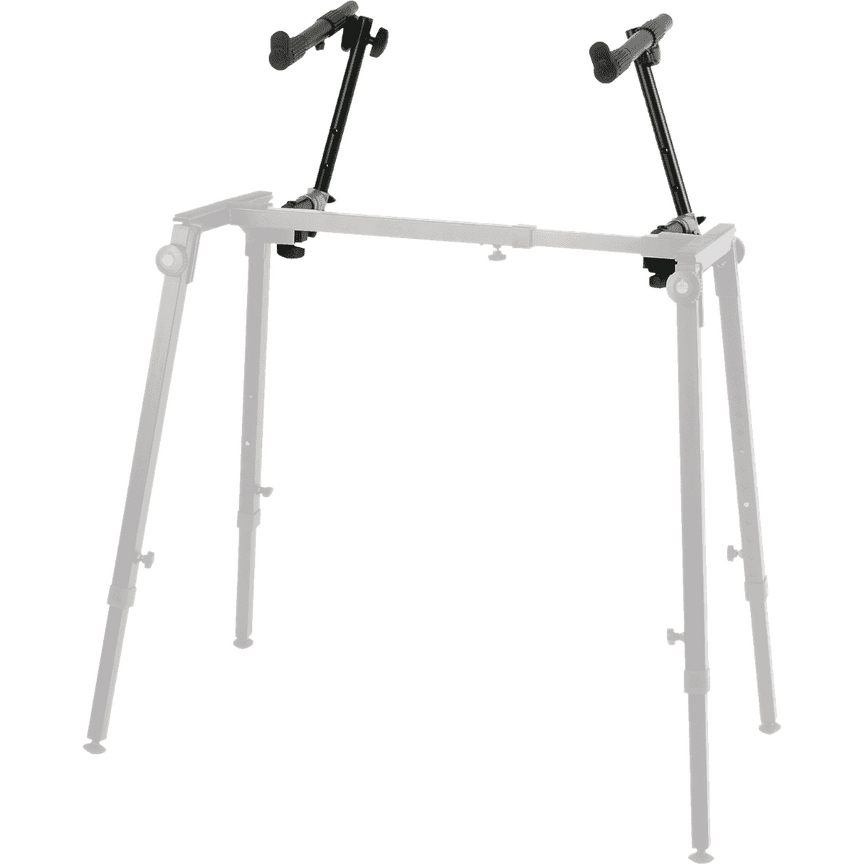 QUIKLOK WS422 Tweede Klaviersteun – Voor WS421 Standaard, Verstelbaar, Zwart