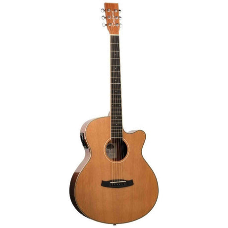 Tanglewood Winterleaf TW4 CE NA Super Folk Cutaway Elektro-Akoestische Gitaar Solid Cedar Natural Satin