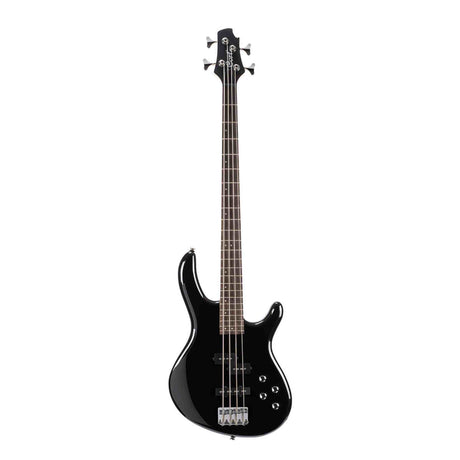 Cort Action Bass Plus BK basgitaar 4-snarig met actieve 2-band EQ en PJ pickups