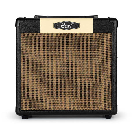 Cort CM15RBK 15W Gitaarversterker met 8 inch Speaker, Reverb en 2 Kanalen Zwart