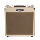 Cort CM15RWTS 15W Gitaarversterker met 8 inch Speaker, Reverb en 2 Kanalen White Sand