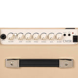 Cort CM15RWTS 15W Gitaarversterker met 8 inch Speaker, Reverb en 2 Kanalen White Sand