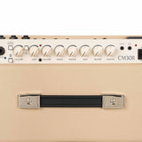Cort CM30RWTS 30W Gitaarversterker met 10 inch Speaker, Reverb en Bluetooth White Sand