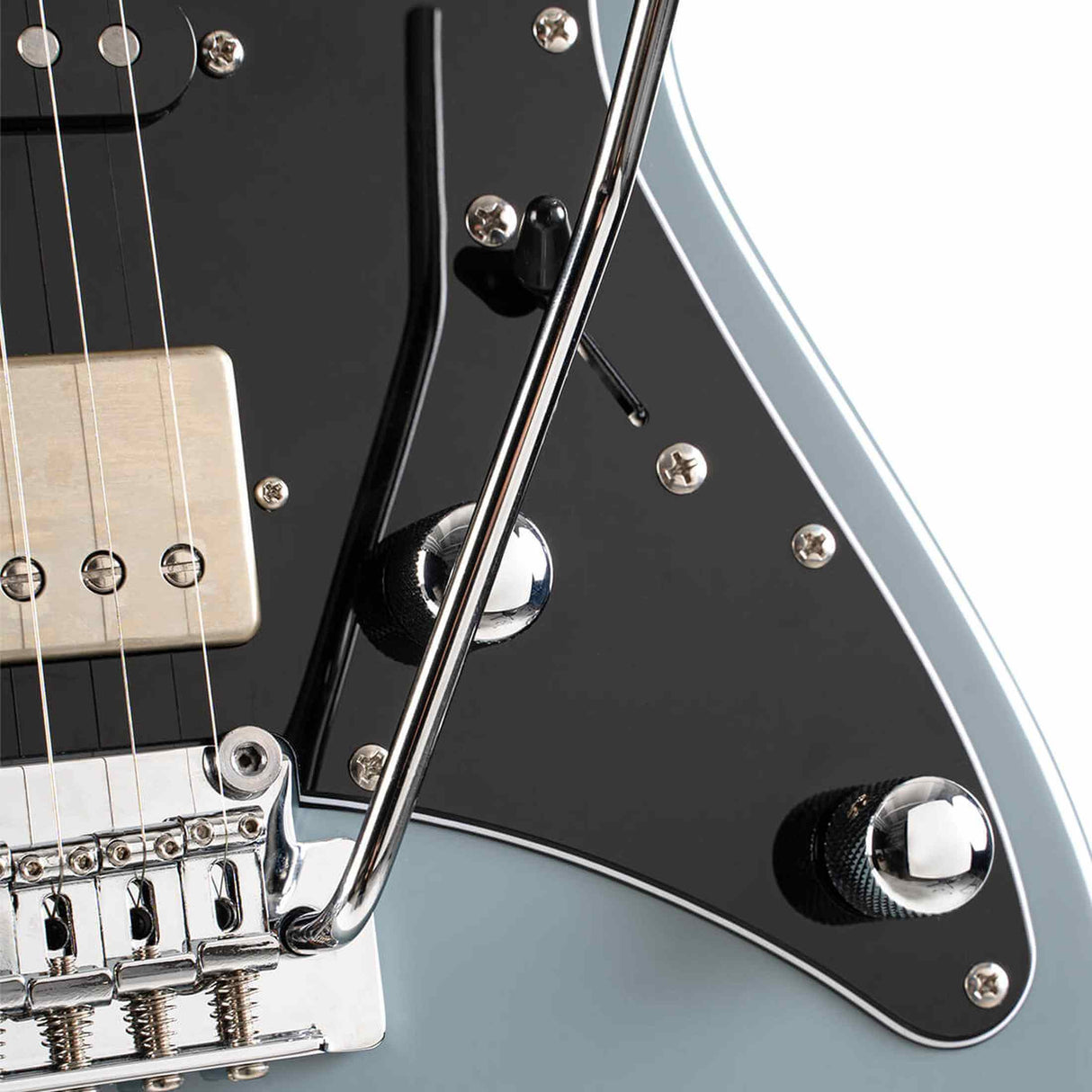 Cort G250SE OBG Elektrische Gitaar HSS Linden Roasted Maple Ocean Blue Grey met 2-Punts Tremolo